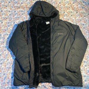 Black Columbia Kruser Ridge Plush Softshell Jacket